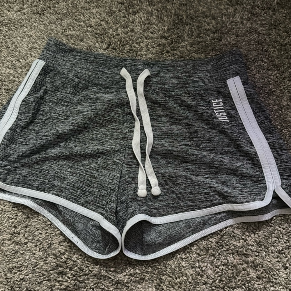 JUSTICE shorts in a size 12 worn a couple times and is in great condition